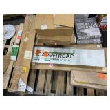 1 LOT OF 10-MIXING FLOOR VINYL TILES, CERAMIC WALL