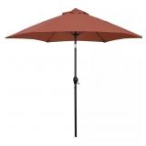 9 FT. ALUMINUM MARKET PATIO UMBRELLA WITH FIBERGLA