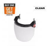 MILWAUKEE BOLT CLEAR DUAL COAT LENS FULL FACE SHIE