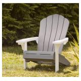 KETER EVEREST ADIRONDACK CHAIR WITH INTEGRATED CUP