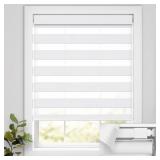UNISHADES NO DRILL CORDLESS ZEBRA BLINDS FOR WINDO