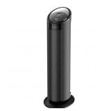 1500W 22 IN. BLACK INDOOR ELECTRIC TOWER CERAMIC F