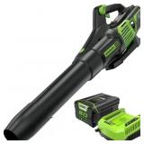 $398 GREENWORKS 2424402VT 80V 730CFM AXIAL HANDHEL