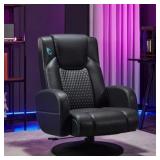 $341 DPS CENTURION - GAMING CHAIR WITH SWIVEL PEDE