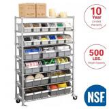 $230 7-TIER COMMERCIAL NSF CERTIFIED 22-BIN RACK S