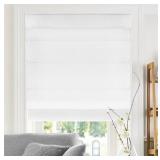 CHICOLOGY CORDLESS ROMAN WINDOW SHADE, BELGIAN SNO