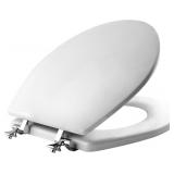 MAYFAIR 844CP 000 EDGEWATER TOILET SEAT WITH CHROM