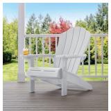 KETER EVEREST ADIRONDACK CHAIR WITH INTEGRATED CUP