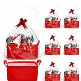 YEXIYA 48 PCS CHRISTMAS GIFT BASKETS EMPTY KIT INC