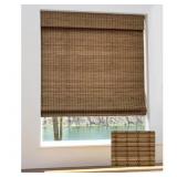 CORDLESS BAMBOO ROMAN SHADES FOR WINDOWS, BLINDS S