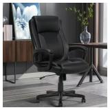 $211 SERTA MID BACK LUMBER SUPPORT AND SWIVEL OFFI