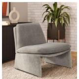 FABRIC MID-CENTURY MODERN ACCENT CHAIR