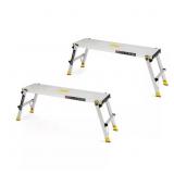 $142 4 FT. X 12 IN. X 20 IN. ALUMINUM SLIM-FOLD WO