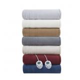$125 SERTAï¿½ FLEECE TO SHERPA HEATED ELECTRIC BLANK