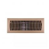 1 LOT (6)4 IN. X 12 IN. 1-WAY PLASTIC FLOOR REGIST