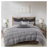 $135 RHEA 3-PIECE GREY/BLACK COTTON KING/CALIFORNI