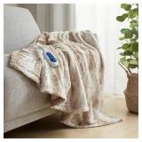 MARSELLE SAND 50 IN. X 70 IN. OVERSIZED FAUX FUR H