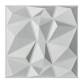 WALL PANEL 19.7 IN. X 19.7 IN. 32 SQ. FT. WHITE DI