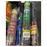 1 LOT (4) ASSORTED WEED BARRIER & BIRD BLOCK