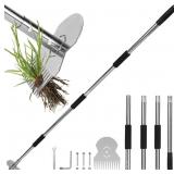 GARDEN TOOLS,WEEDER TOOL,63" WEED PULLER TOOL WITH
