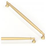 10 PACK BRUSHED GOLD CABINET PULLS 10 INCH(254MM)