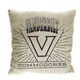 NCAA VANDERBILT COMMODORES 26 X 26 WOVEN TAPESTRY