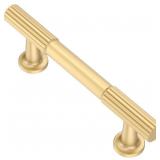 ALZASSBG BRUSHED GOLD CABINET PULLS AND HANDLES 10