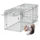 31ï¿½12ï¿½13 INCH HEAVY-DUTY LIVE ANIMAL CAGE TRAP - H