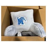 1 LOT (3) MEMPHIS TIGERS BACKREST PILLOW