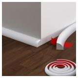 FLEXIBLE QUARTER ROUND MOLDING, 158 INCH PEEL AND