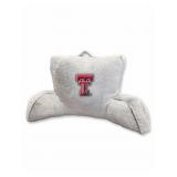 1 LOT (3) TEXAS TECH DOUBLE T PLUSH BACKREST PILLO