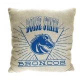 1 LOT (2) NCAA BOISE STATE BRONCOS 26 X 26 WOVEN T