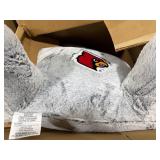 1 LOT (3) LOUISVILLE CARDINALS BACKREST PILLOWS