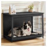 $108 FEANDREA 38.6" DOG CRATE FURNITURE, INDOOR DO