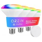 OREIN MATTER SMART LIGHT BULB, BR30 SMART BULBS WI