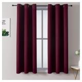 CHRISDOWA GROMMET BLACKOUT CURTAINS FOR BEDROOM AN