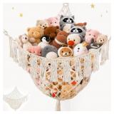 LARE STUFFED ANIMAL STORAGE HAMMOCK CORNER NET - 4