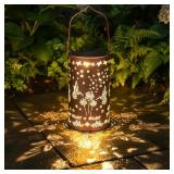 FLAGWIX HUMMINGBIRD SOLAR LANTERNS OUTDOOR WATERPR
