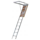 $625 LITE 10-FOOT ALUMINIUM ATTIC LADDER 54" W X 2