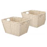 WHITMOR SPLIT RATTIQUE TOTE