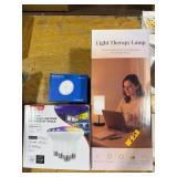 1 LOT OF (3) ASSORTED LIGHTING GOODS