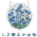 ACRYLIC SUNCATCHER WINDOW HANGING 7.4 INCH, DOUBLE