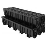 $151 TRENCH DRAIN SYSTEM, CHANNEL DRAIN WITH PLAST