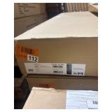 60IN SNOWY OAK WHITE BUFFET CHEST