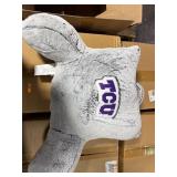 TCU FAUX FUR BACKREST