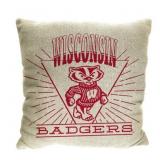 2 PACK-NCAA WISCONSIN BADGERS 26 X 26 WOVEN TAPEST