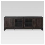$250 STORAGE TV STAND FOR TVS UP TO 75" WEATHERED