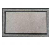 STYLEWELL RACETRACK GRAY 18 IN. X 30 IN. RUBBER NO