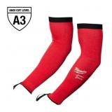 1 LOT (4) 16 IN. RED 4-WAY STRETCH CUT 3 RESISTANT