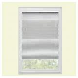 1 LOT OF 2-WHITE CORDLESS LIGHT FILTERING VINYL MI